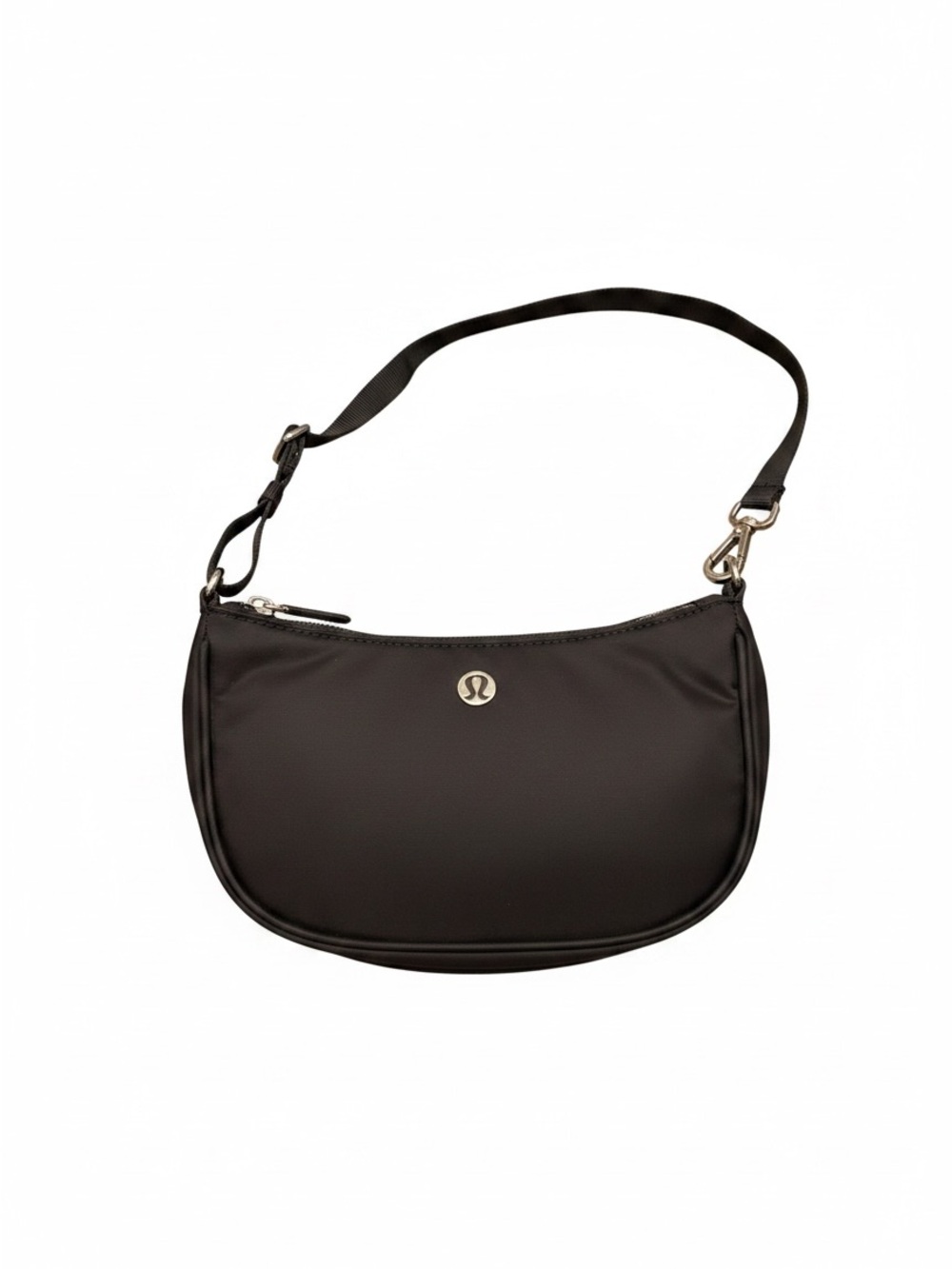 lululemon athletica Black Crescent Mini Shoulder Pouch